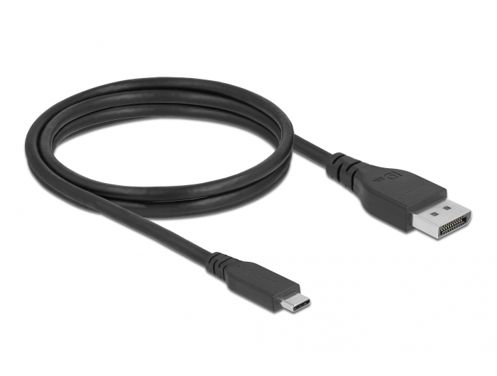 86040 DELOCK DisplayPort-Kabel - USB-C (M) zu DisplayPort (M)