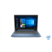 Lenovo IdeaPad 1 N4020 Notebook 29.5 cm (11.6") HD Intel® Celeron® N 4 GB DDR4-SDRAM 64 GB eMMC Wi-Fi 5 (802.11ac) Windows 10 Home in S mode Blue