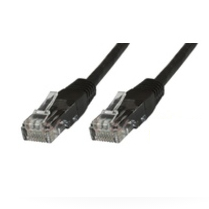 Image of Microconnect UTP5003S networking cable Black 0.3 m Cat5e U/UTP (UTP)