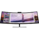 HP S430c computer monitor 110.2 cm (43.4") 3840 x 1200 pixels WUXGA LED Black, Silver