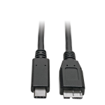 Tripp Lite USB Type-C to USB Micro-B Cable (M/M) - 3.1, 5 Gbps, Gen 1, Thunderbolt 3 Compatible, 1.83 m