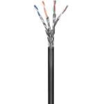 Microconnect KAB024-100 networking cable Black 100 m Cat6 S/FTP (S-STP) Round