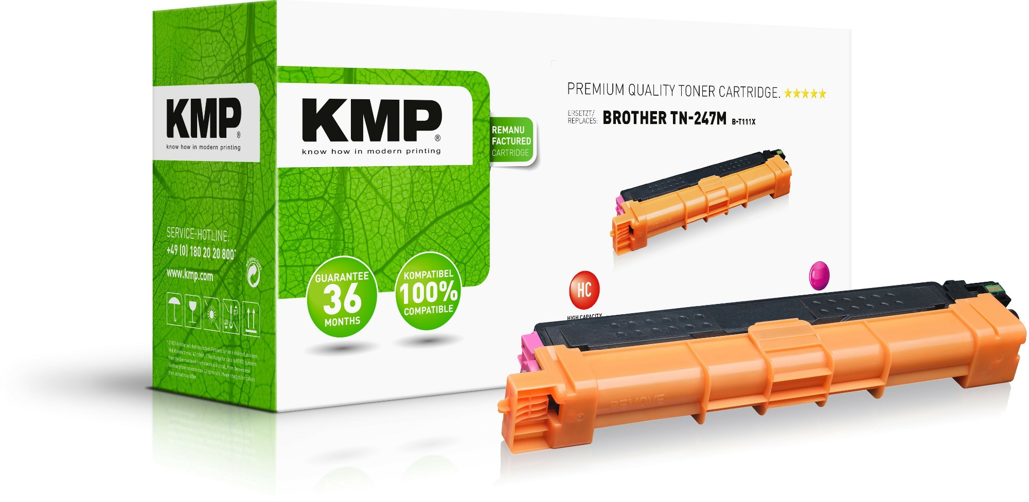 KMP B-T111X toner cartridge 1 pc(s) Compatible Magenta