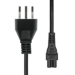 ProXtend Type L (Italy) to C5 Power Cord Black 1m