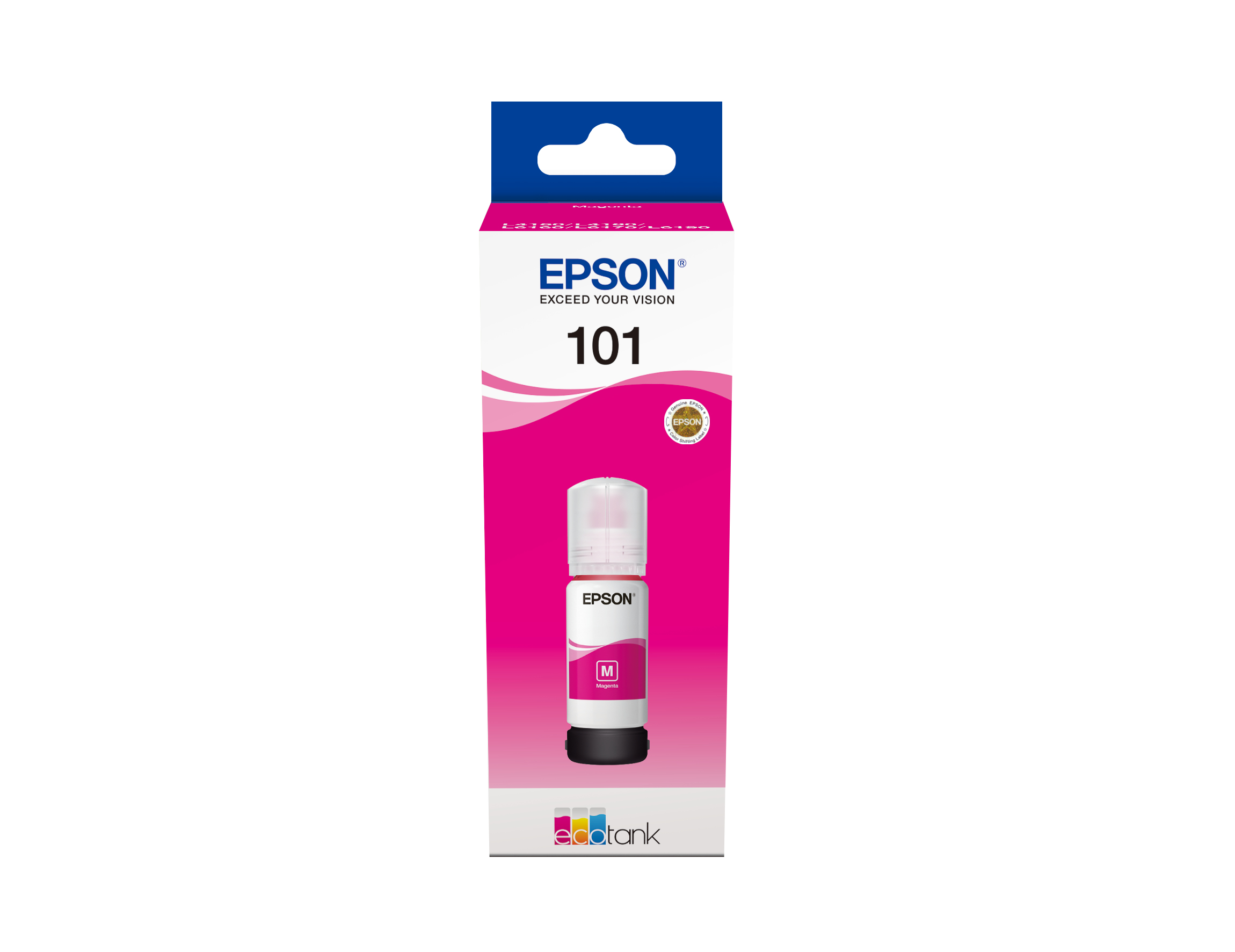 Image of Epson C13T03V34A/101 Ink bottle magenta 70ml for Epson L 4160