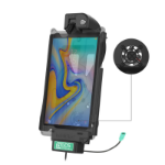 RAM Mounts RAM-GDS-DOCKLF-SAM66CU houder Actieve houder Tablet/UMPC Zwart