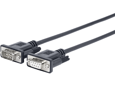 Image of Vivolink PRORS5 serial cable Black 5 m RS-232
