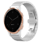 Garmin Vivoactive 4S Stainless steel Watch Band - Silver