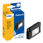 Pelikan 4109064/H86 Ink cartridge cyan, 1.57K pages ISO/IEC 24711 17ml (replaces HP 951XL) for HP OfficeJet Pro 8100/8610/8620