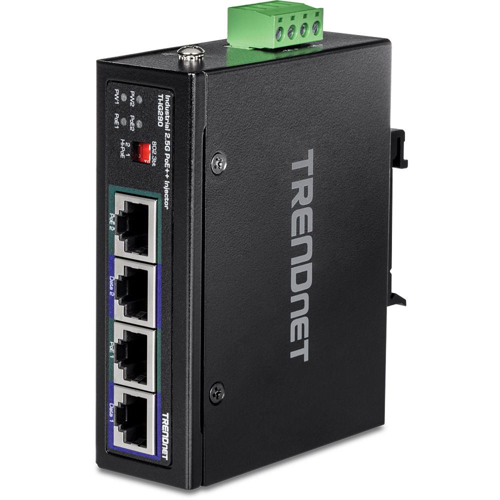 Photos - Powerline Adapter TRENDnet TI-IG290 PoE adapter 2.5 Gigabit Ethernet 