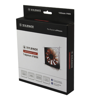 Image of Xilence XPF140.R.PWM computer cooling system Computer case Fan 14 cm