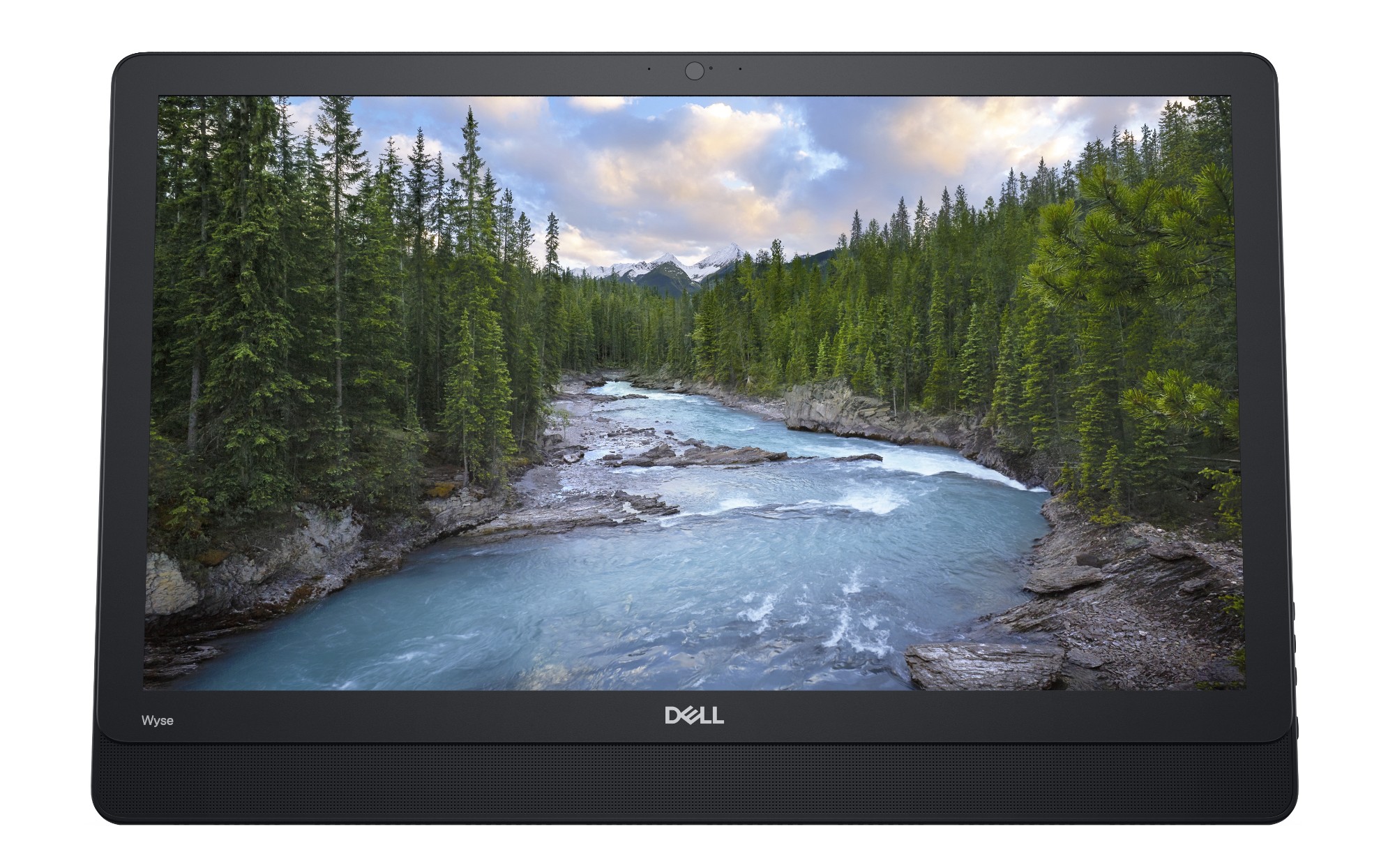 Dell Wyse 5470 60.5 cm (23.8") 1920 x 1080 pixels Intel® Celeron® 4 GB DDR4-SDRAM 16 GB eMMC Wyse ThinOS All-in-One thin client Black