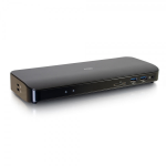 C2G Thunderbolt™ 3 USB-C® 10-in-1 Dual Display Dock with 4K HDMI®, Ethernet, USB, SD Card Reader, 3.5mm Audio and Power Delivery up to 60W