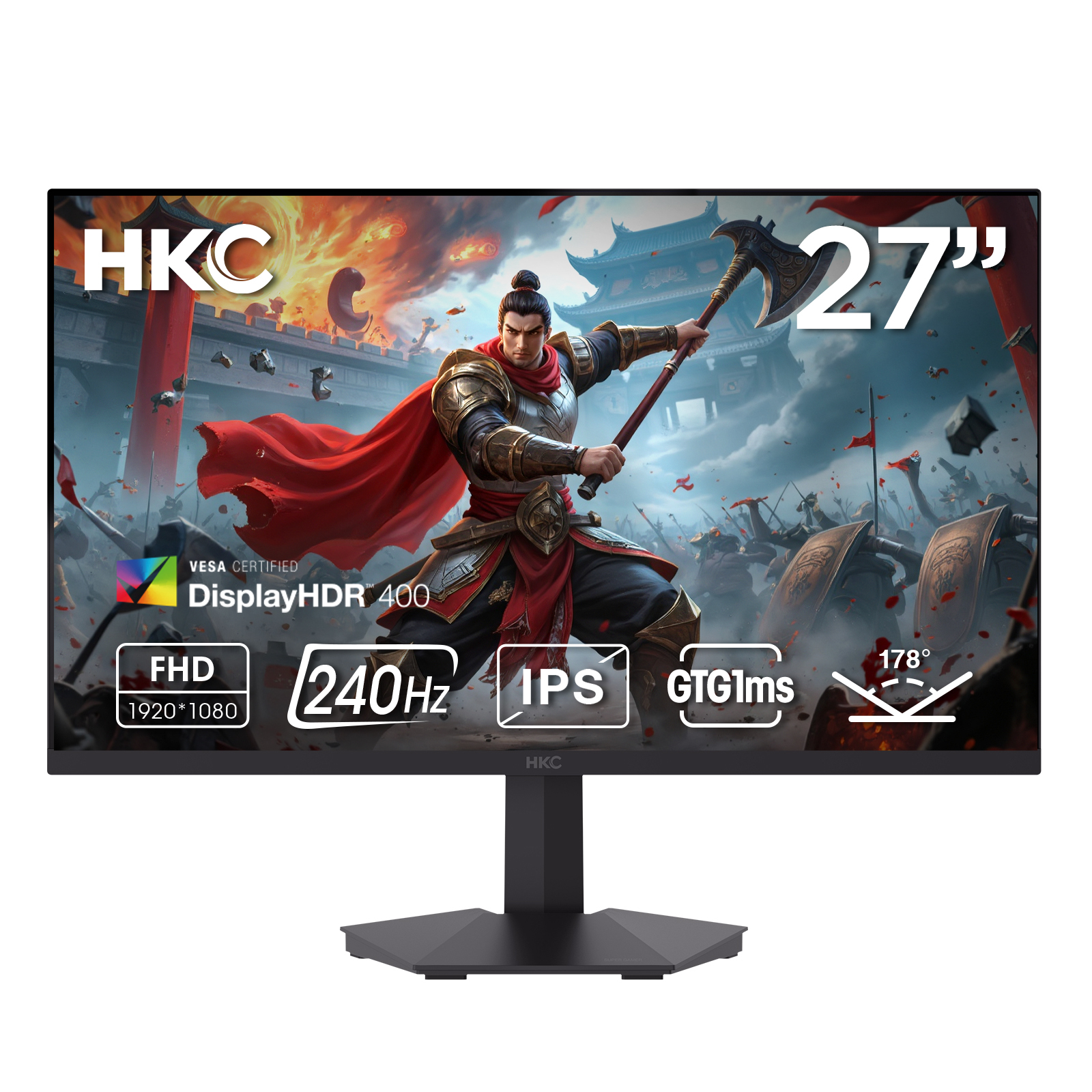 HKC G27H3D 27 Monitor computer monitor 68.6 cm (27") 1920 x 1080