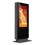 Allsee Technologies OT55E-T2 Signage Display Digital A-board 139.7 cm (55") Wi-Fi 2500 cd/m² Full HD Black Touchscreen Built-in processor Android 4.2.2