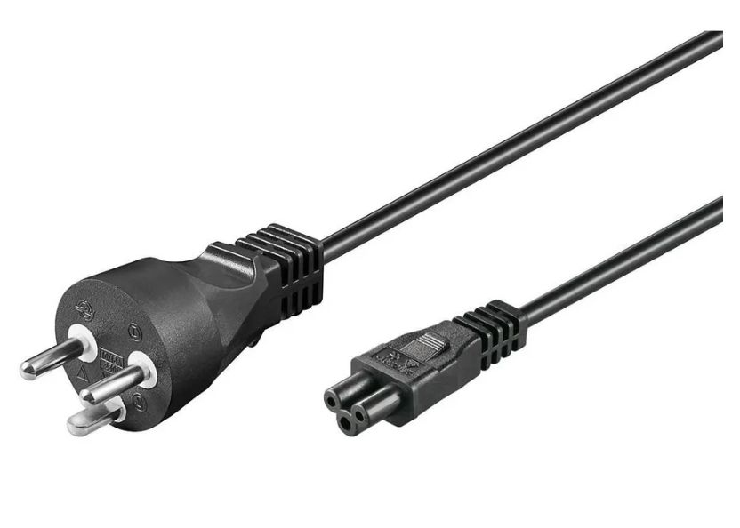 PE120819 power cable Black 1.8 m C5 coupler