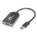 Siig JU-H20111-S1 USB graphics adapter Black