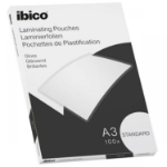 Ibico Basics A3 Gloss Laminating Pouches Standard - Pack of 100