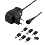Deltaco PSR-06A power adapter/inverter Indoor Black