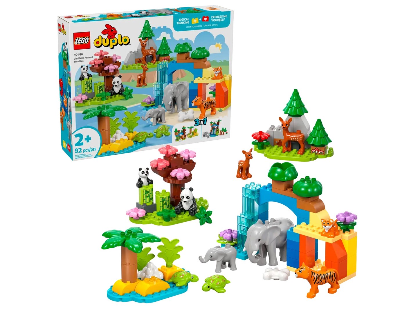 LEGO Duplo Town 10446 Rodziny dzikich