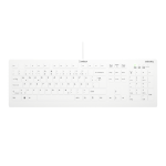 Contour Design Active Key Contour QuickClean Medical Keyboard IP68 Full-Size Wired White DE C8112