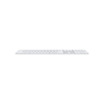 Apple Magic toetsenbord Universeel USB + Bluetooth AZERTY Frans Aluminium, Wit