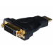 Monoprice 2080 cable gender changer HDMI DVI-D Black