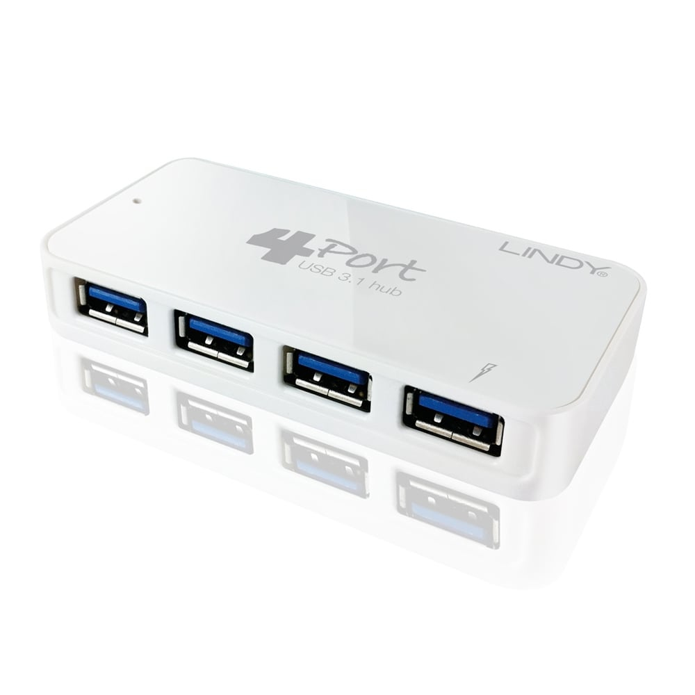 Photos - Card Reader / USB Hub Lindy 43169 interface hub USB 3.2 Gen 1  Type-C 5000 Mbit/s (3.1 Gen 1)