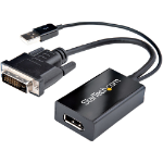 StarTech.com DVI2DP2 video cable adapter 10" (0.254 m) DVI-D DisplayPort Black