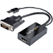 StarTech.com DVI to DisplayPort Adapter - USB Power - 1920 x 1200 - DVI to DisplayPort Converter - Video Adapter - DVI-D to DP