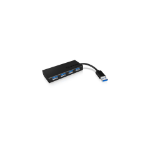 ICY BOX IB-AC6104-B USB 3.2 Gen 1 (3.1 Gen 1) Type-A 5000 Mbit/s Black