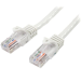 StarTech.com Cable de Red de 7m Blanco Cat5e Ethernet RJ45 sin Enganches