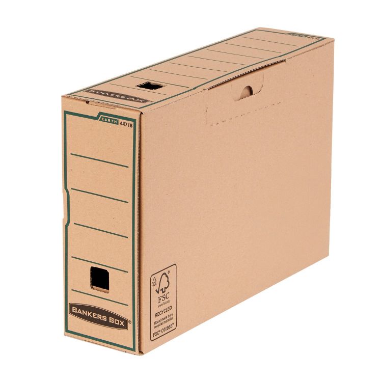 Bankers Box Earth Series Foolscap Transfer File Pack of 20