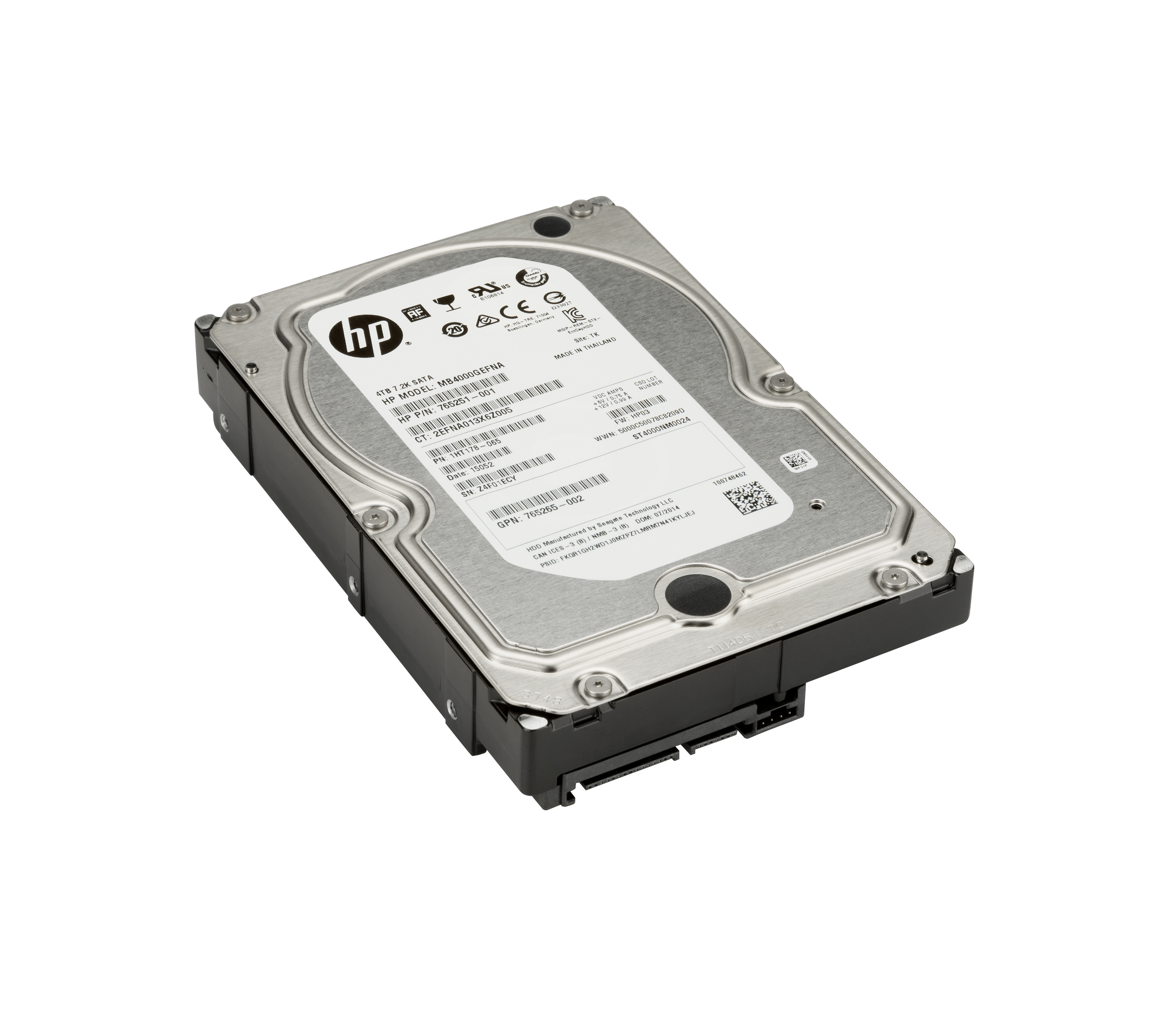 Image of HP 4TB SATA 7200 Hard Drive