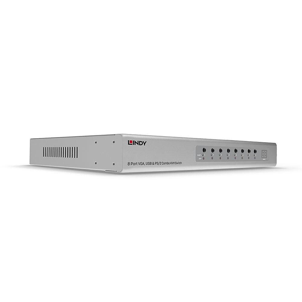Image of Lindy 8 Port VGA, USB & PS/2 Combo KVM Switch