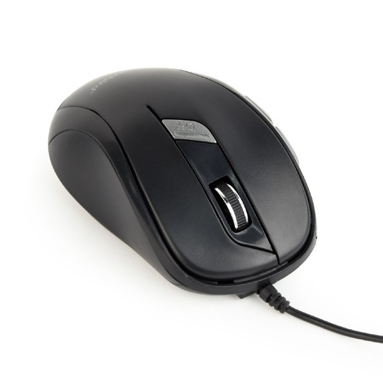 Image of Gembird MUS-6B-01 mouse Ambidextrous USB Type-A Optical 1600 DPI
