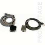 Datalogic RS-232, DB9S, 12', Coiled serial cable 3.66 m 9 pin "D"