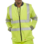 BEESWIFT Reversible Bodywarmer Saturn Yellow / Navy L