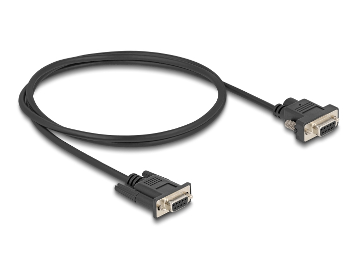 EU Product - Seriell Kabel RS-232 D-Sub9 Bu zu D-Sub9 Bu Pin 9 1m