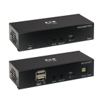 Tripp Lite B127A-1A1-BCBH USB-C to HDMI over Cat6 Extender Kit, KVM Support, 4K 60Hz, 4:4:4, USB, PoC, HDCP 2.2, up to 230 ft., TAA