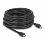 DeLOCK High Speed HDMI Cable 48 Gbps 8K 60 Hz black 12 m