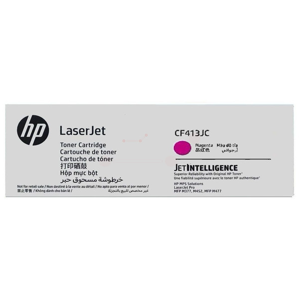 HP CF413JC Toner cartridge magenta Contract, 6K pages ISO/IEC 19798 for HP Pro M 452