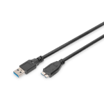Digitus USB-A - Micro-B connection cable, 1m