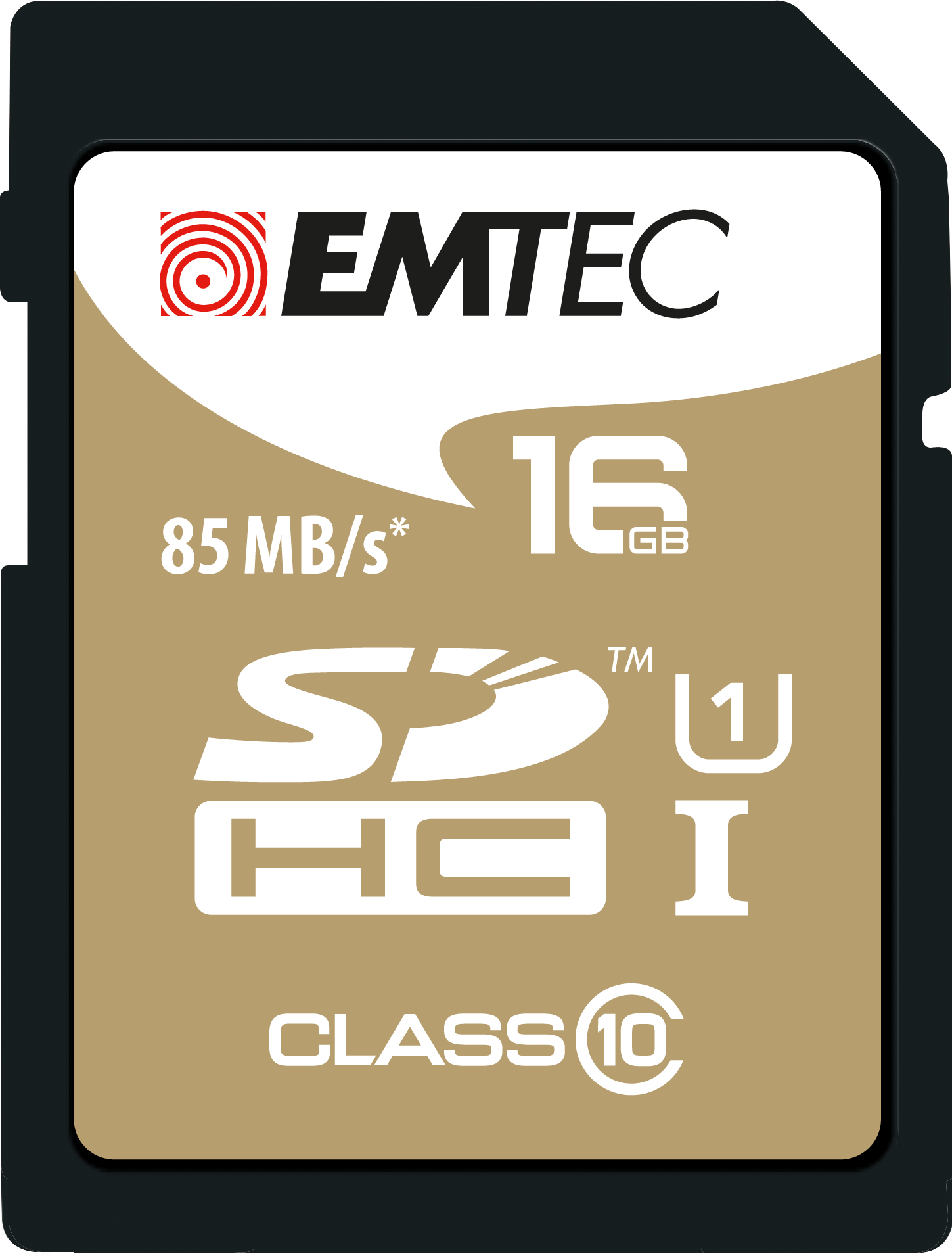 Image of Emtec SDHC 16GB Class10 Gold +