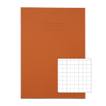 Rhino 13 x 9 Oversized Exercise Book 80 Page Orange S10 (Pack of 50)