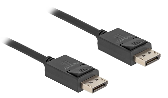 EU Product - Coaxial DisplayPort cable 16K @ 60Hz, 80Gbps, 1m thumbnail