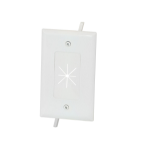 Monoprice 12584 wall plate/switch cover White