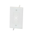 Monoprice 12584 wall plate/switch cover White