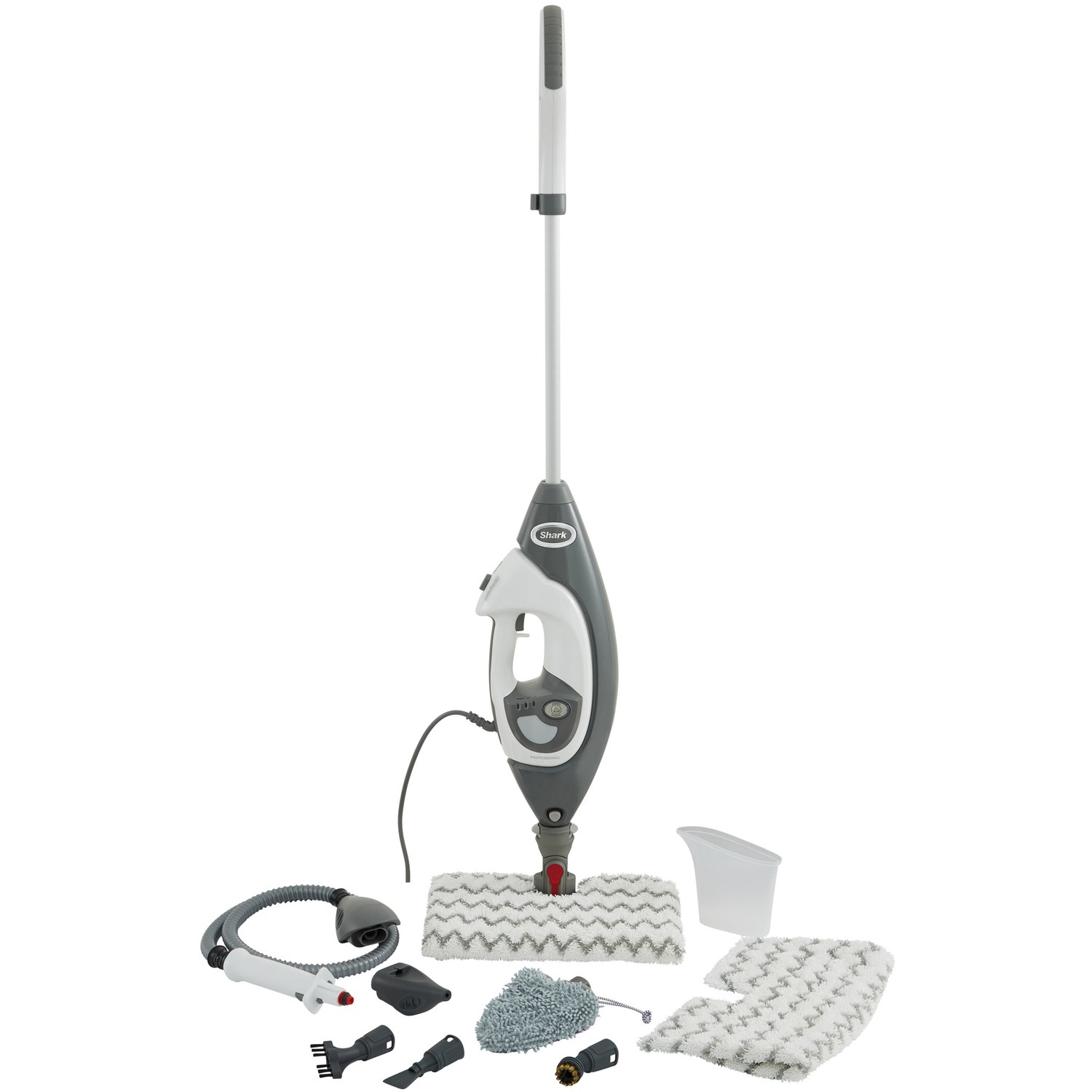 Photos - Other for Computer SHARK Floor and Handheld Steam Cleaner & Mop - Grey & White S6005U 