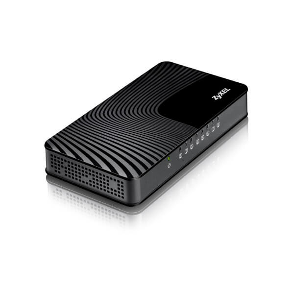 Zyxel GS-108S v2 Unmanaged Gigabit Ethernet (10/100/1000) Black